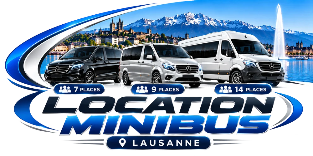 Location Minibus Lausanne — minibus 7, 9 et 14 places